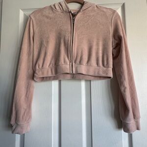 Divided Blush Pink Cropped Jacket